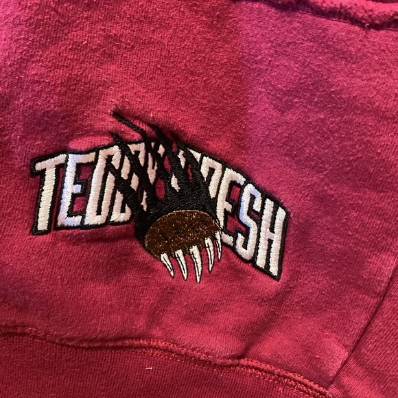 Maroon Teddy Fresh Bear Sweater XL - Picture 3 of 4